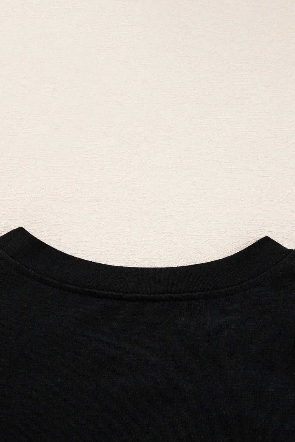Lace Sleeve Drop T-Shirt
