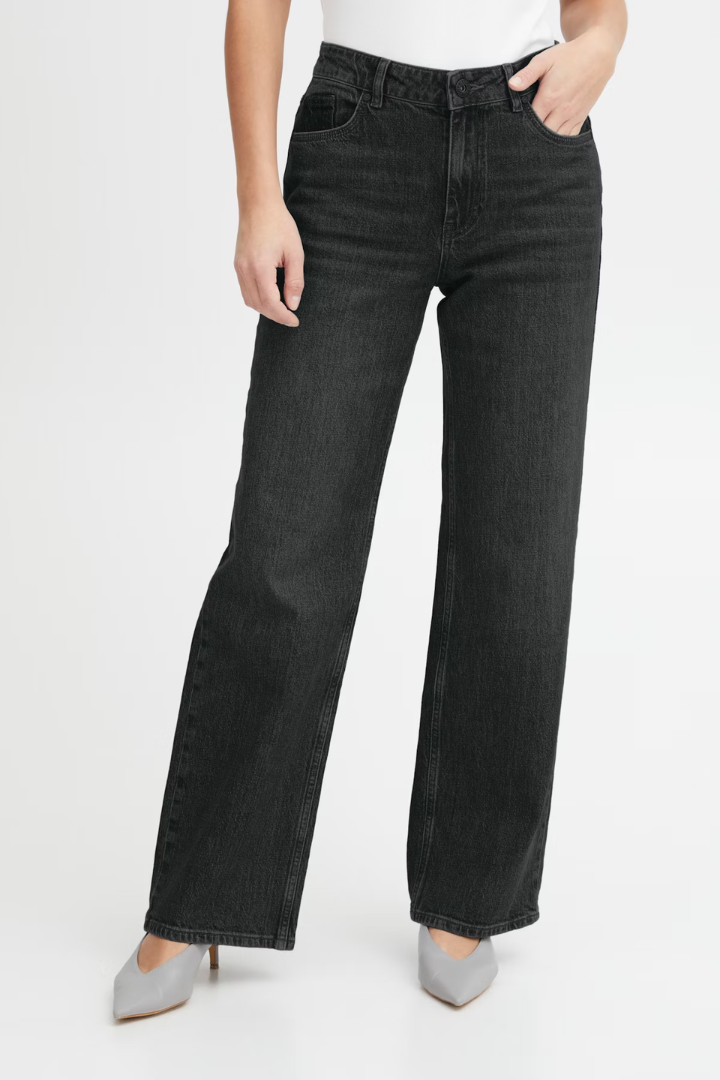Vega HighRise Wide Leg Jeans