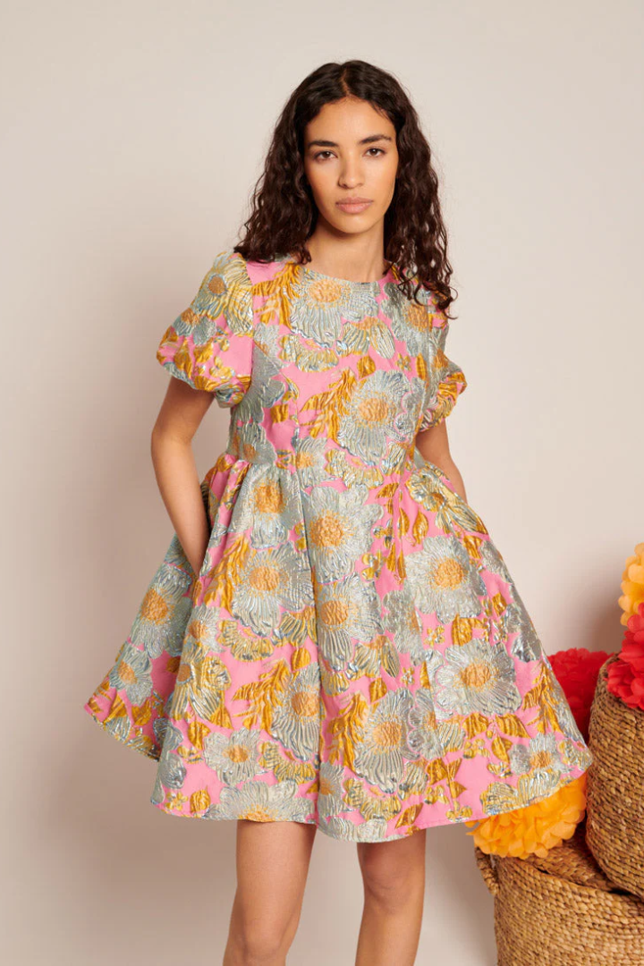 Alegria Jacquard Mini Dress