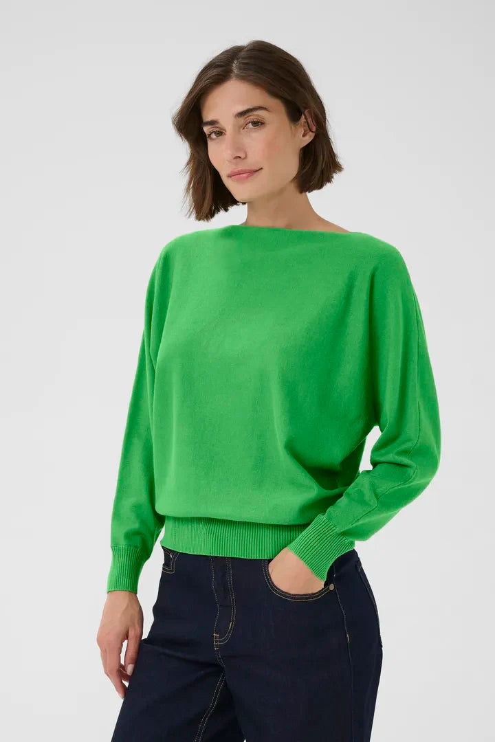 CUAnnemarie Solid Jumper - Mint Green