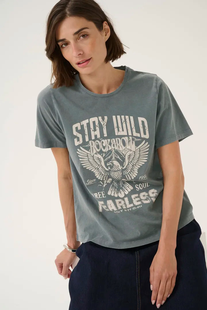 CUYolinda Amora T-Shirt - Grey Wash