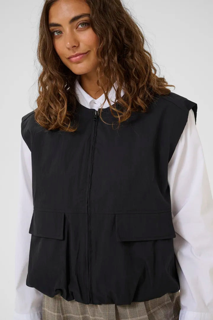 CUcornelie Waistcoat - Black
