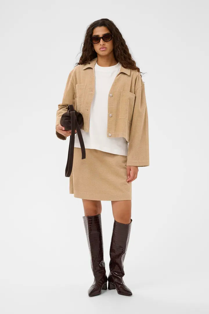 SLLauven Shirt - Timber Wolf Melange