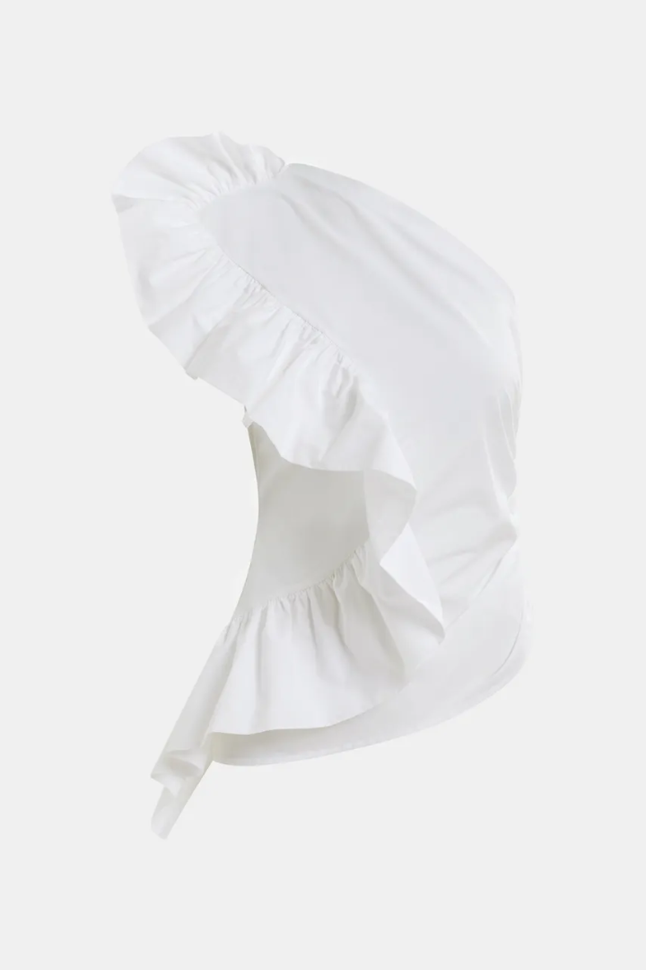 Haven Asymmetric Ruffle Top
