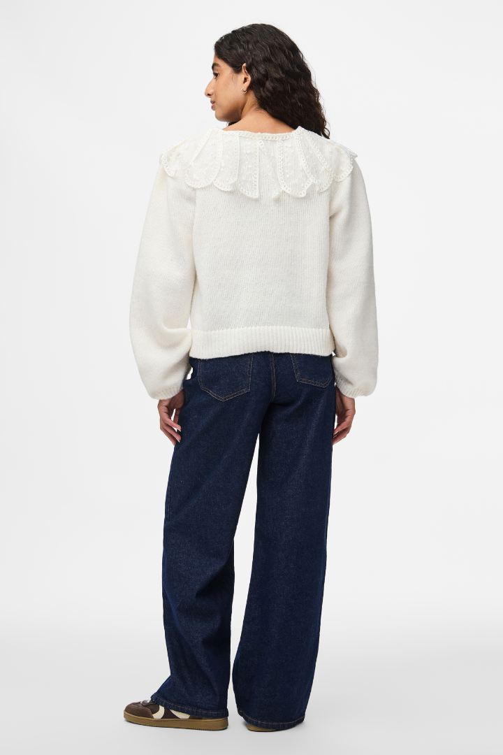 Abby Lace Collar Cardigan
