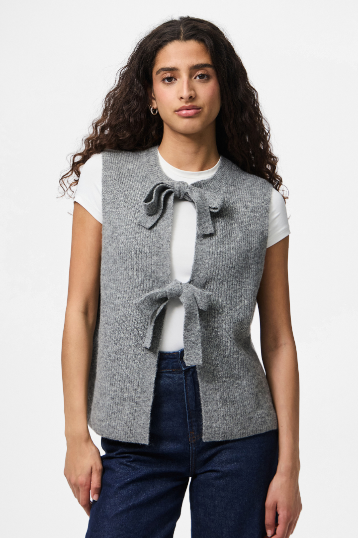 Silly Tie Vest Knit