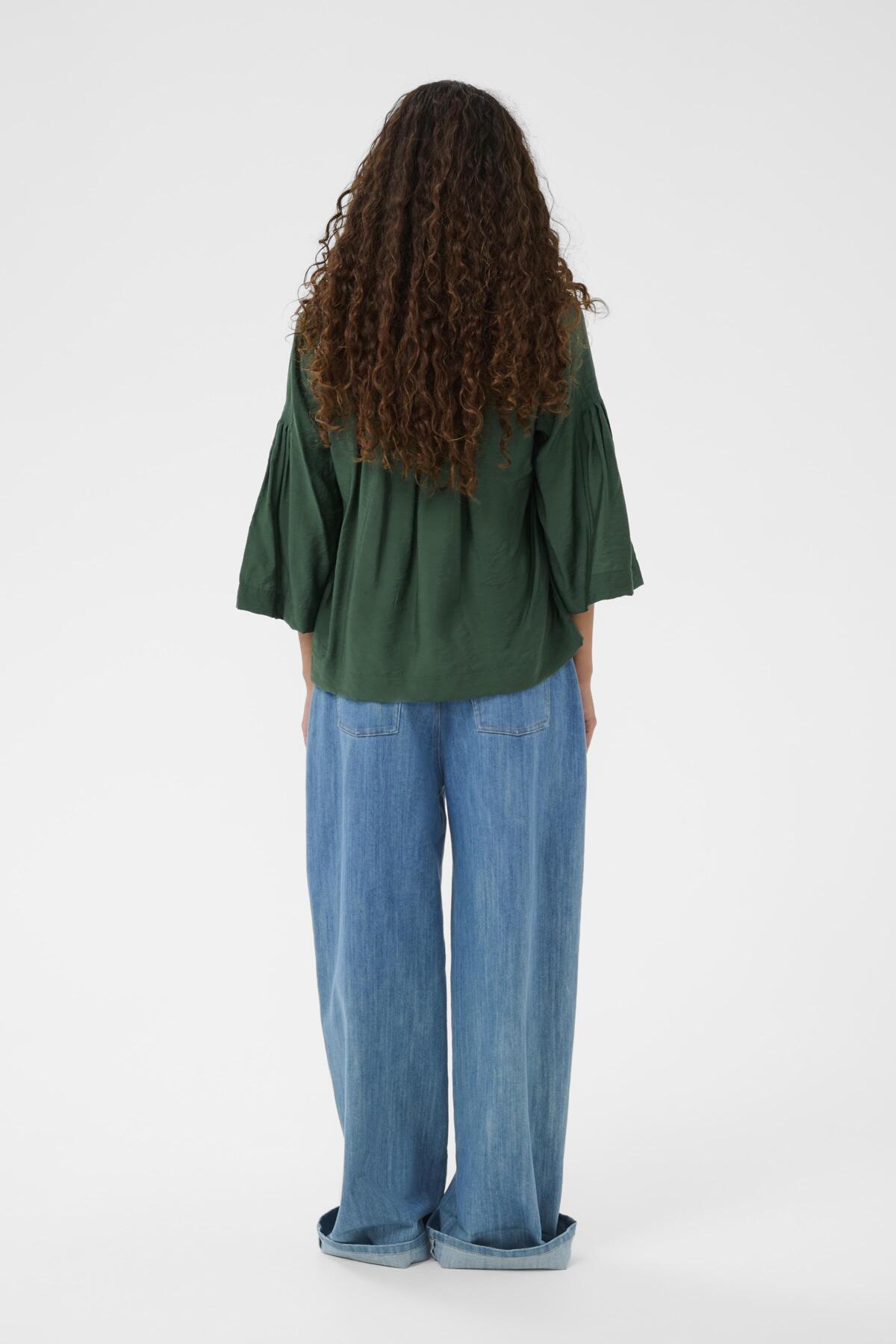 SLEneya Blouse - Trekking Green