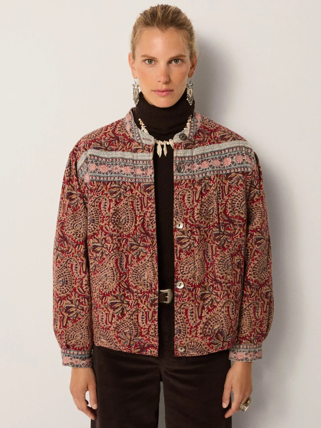 Olivia Jacket - Burnt Russet