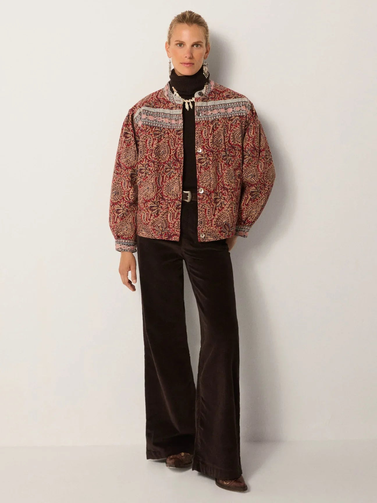 Olivia Jacket - Burnt Russet