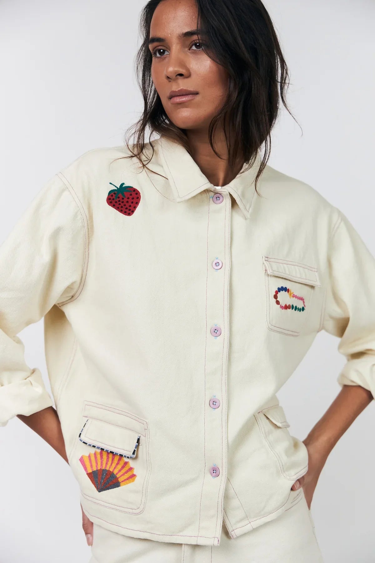 AprilLL Jacket - Creme