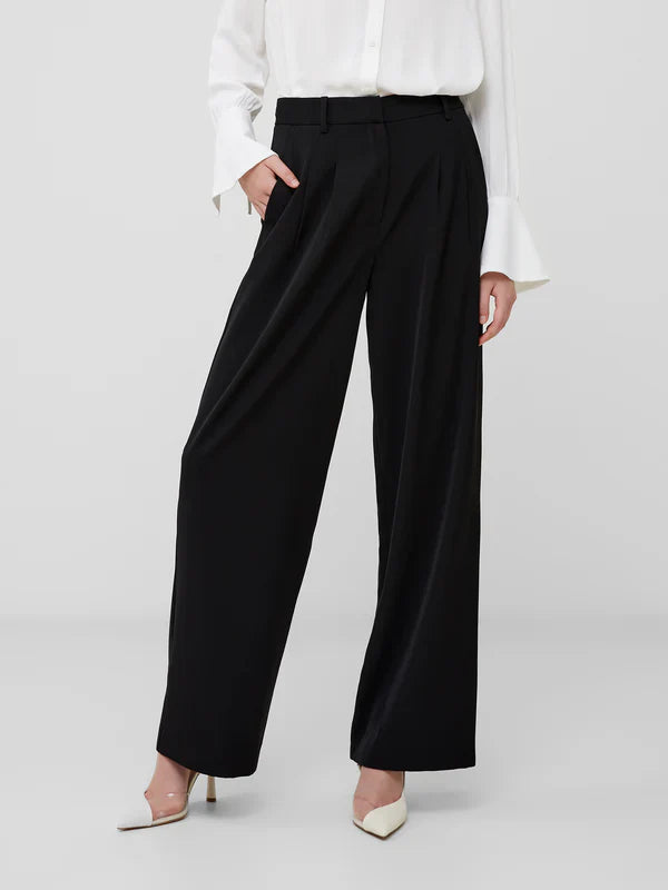 Harrie Suiting Tailored Trousers - Blackout