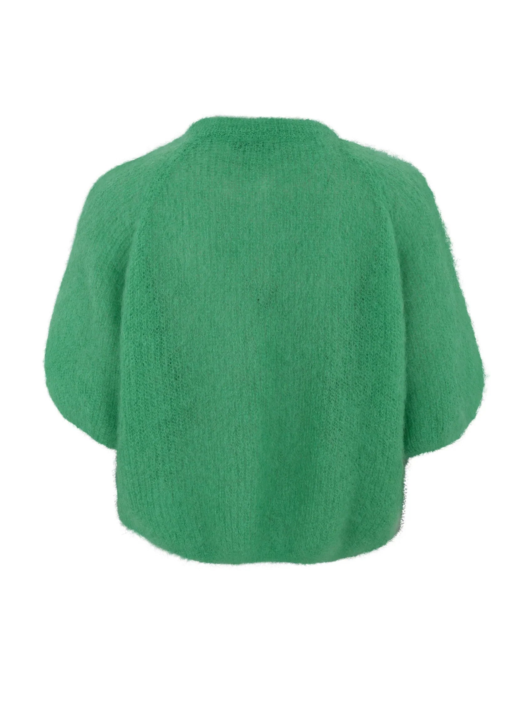 BCJoerk Patent Knit Cardigan - Green