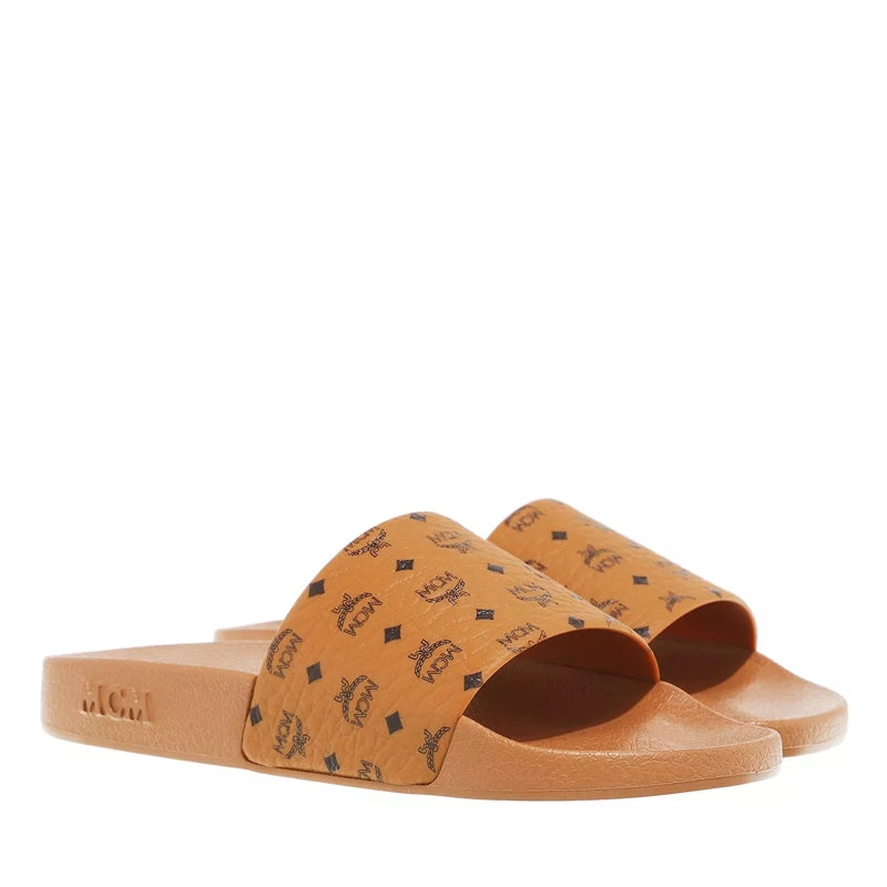 Mcm Collection Slide Cognac