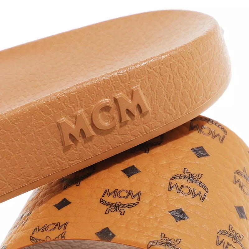 Mcm Collection Slide Cognac