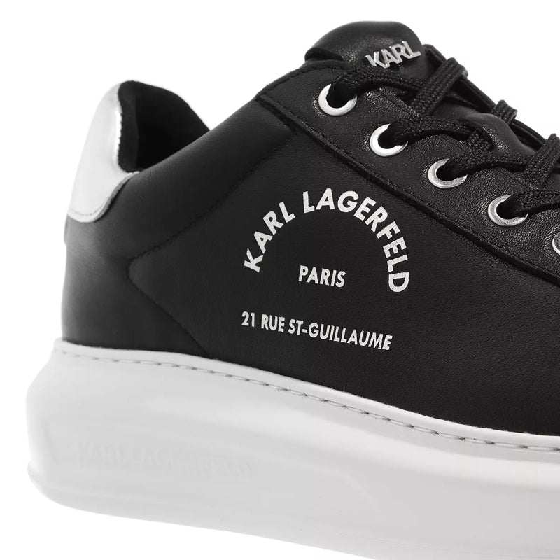 Kapri Maison Karl Lace Black Lthr w/Silver