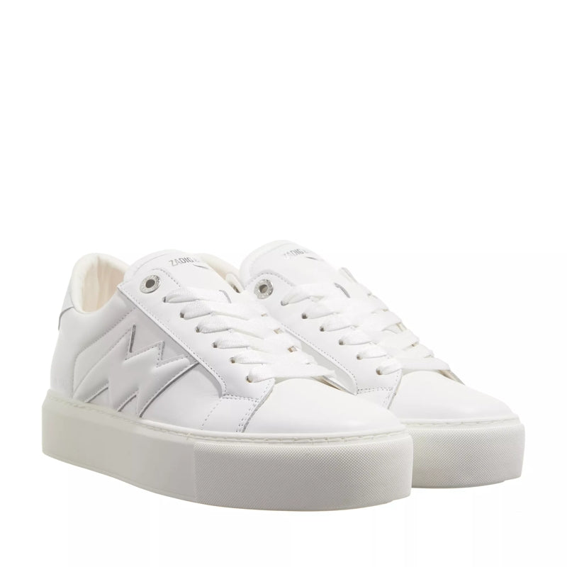 La Flash Chunky Smooth Calfskin Blanc