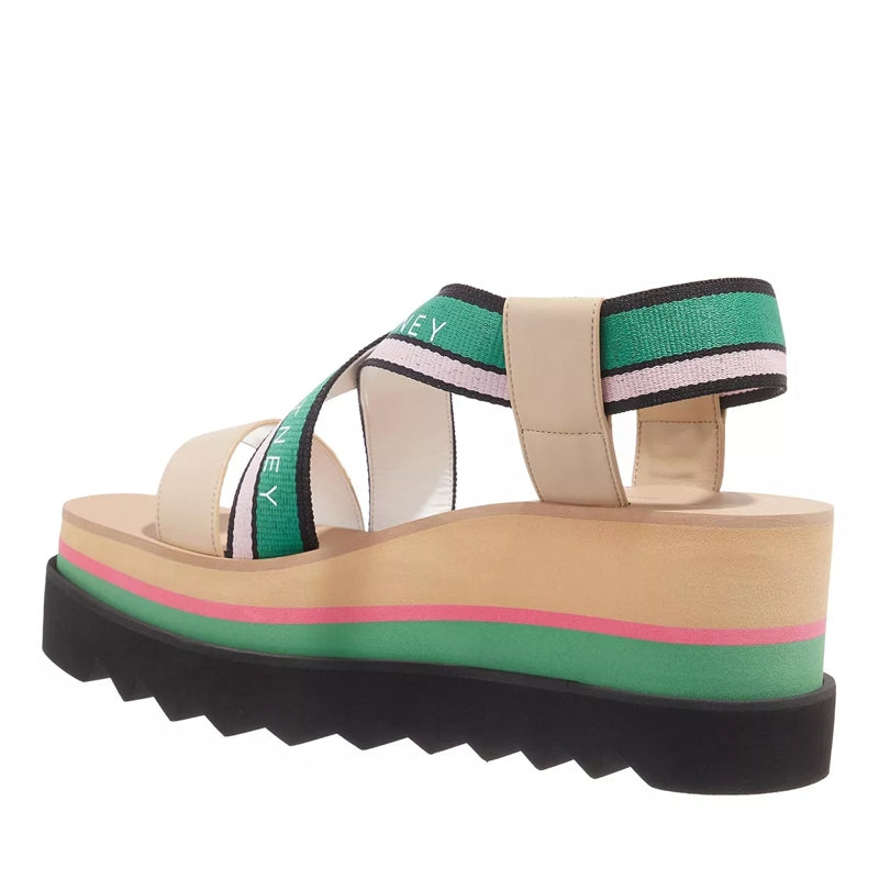 Sneak Elyse  Plateau Green Pink
                        Sandals