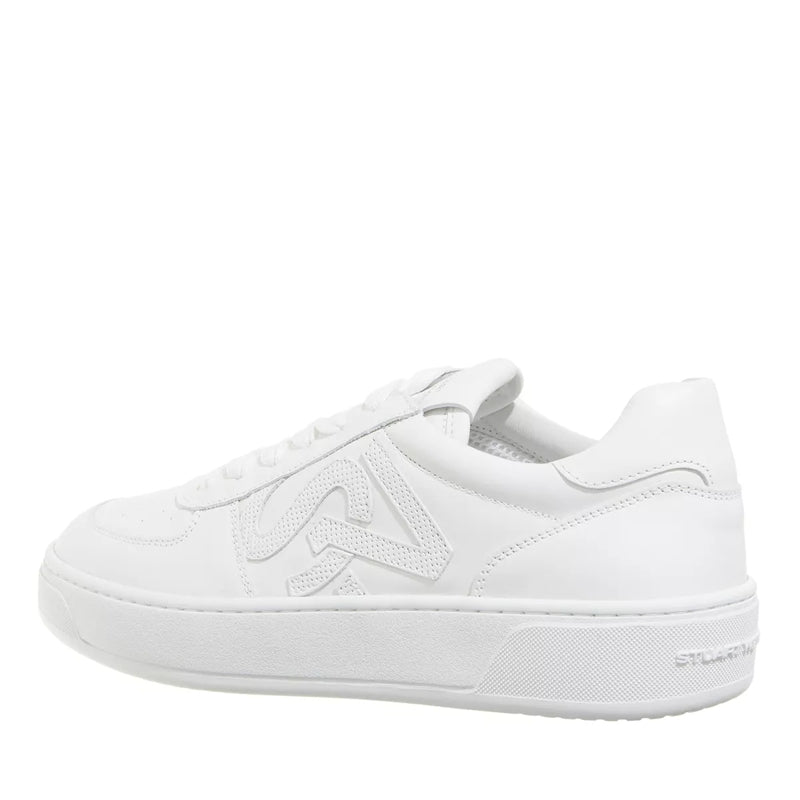 SW COURTSIDE MONOGRAM SNEAKER White