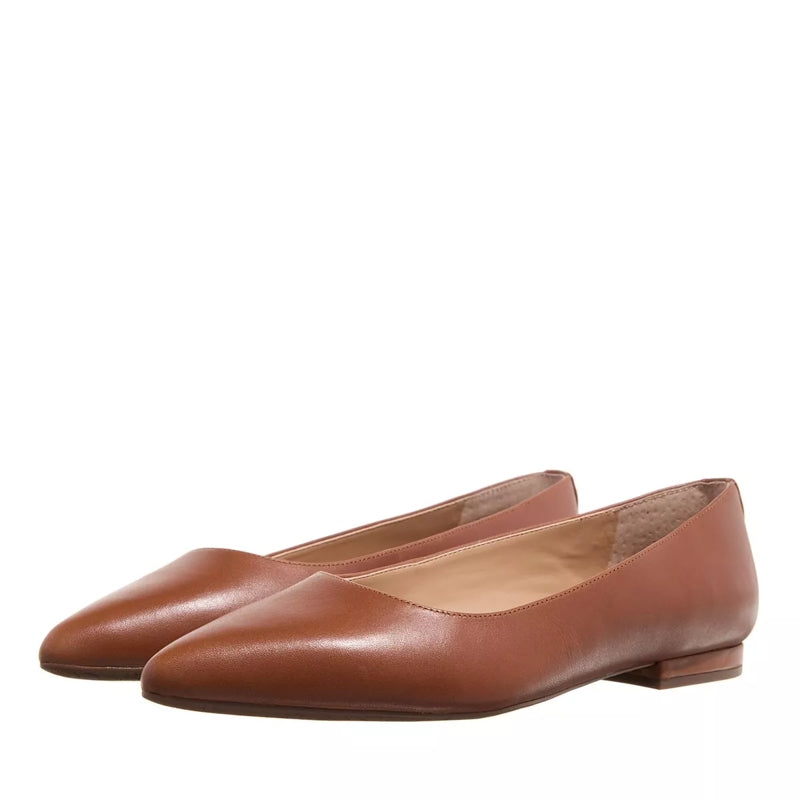 Londyn-Flats-Ballet Deep Saddle Tan