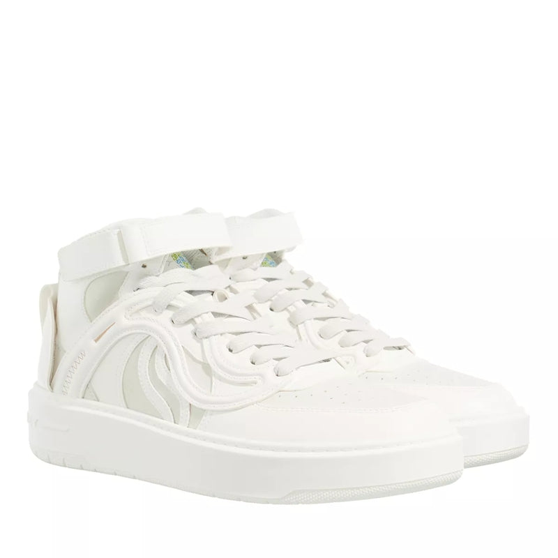 Ice Coloured S Wave 2 High Top Sneakers White