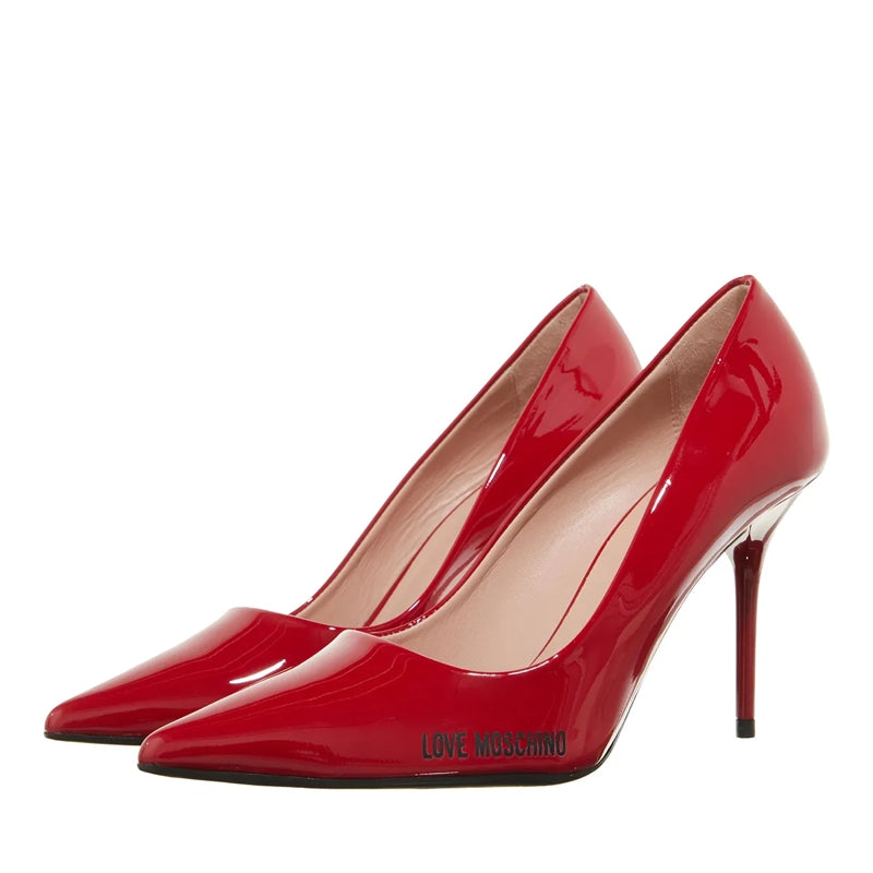 Rubber Logo Scarpa Donna Lacca
