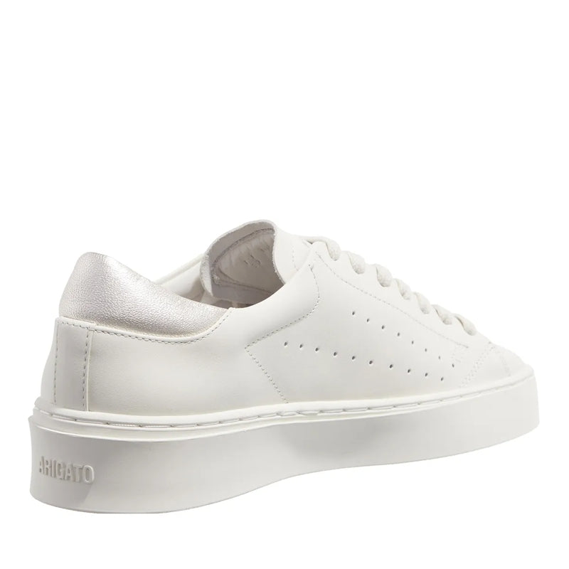 Court Sneaker Off White/Silver
