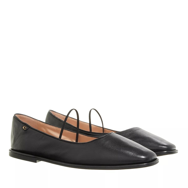 Emilia Leather Mary Jane Black