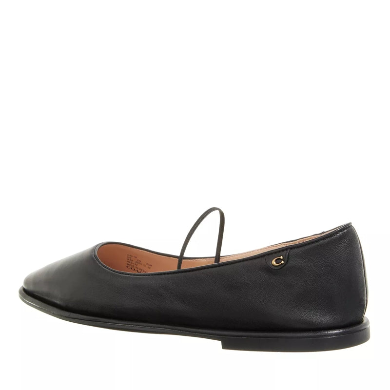 Emilia Leather Mary Jane Black