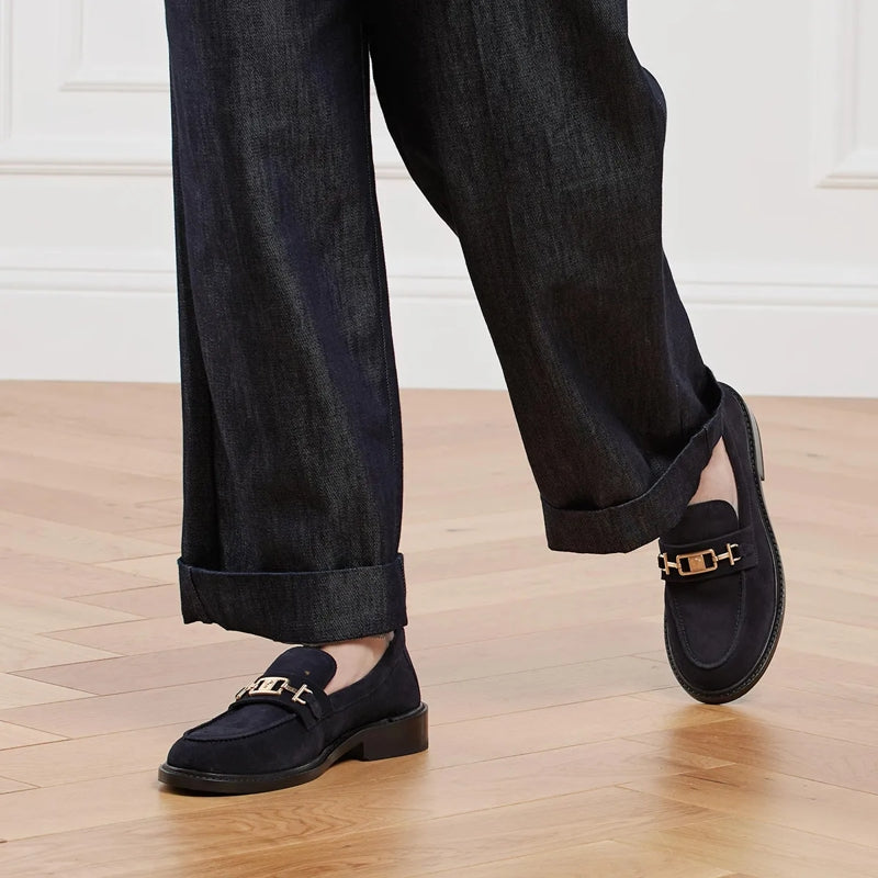 Velluto New Tori Slip On Ld Darkblue