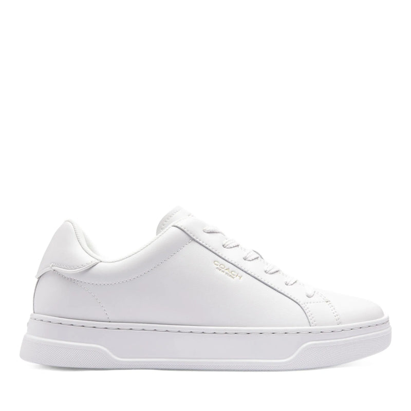 High Line Leather Sneaker Optic White