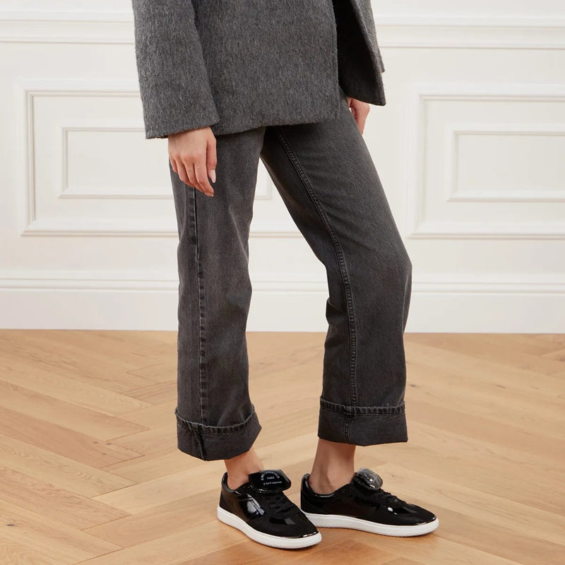 Atlas Lo Lace Lthr Black Lthr & Suede