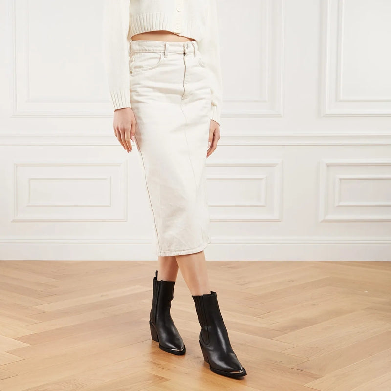 Liv Loua Metal Black Leather