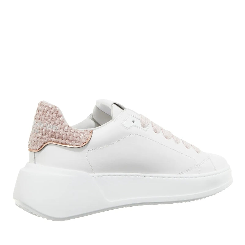 Tres Temple Low Woman Veau Chenille_Blanc Rose