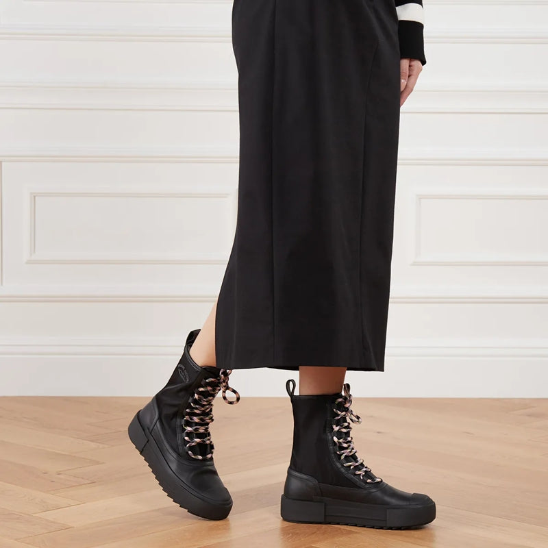 Paris Haute High Woman Textile Fur_Noir Noir