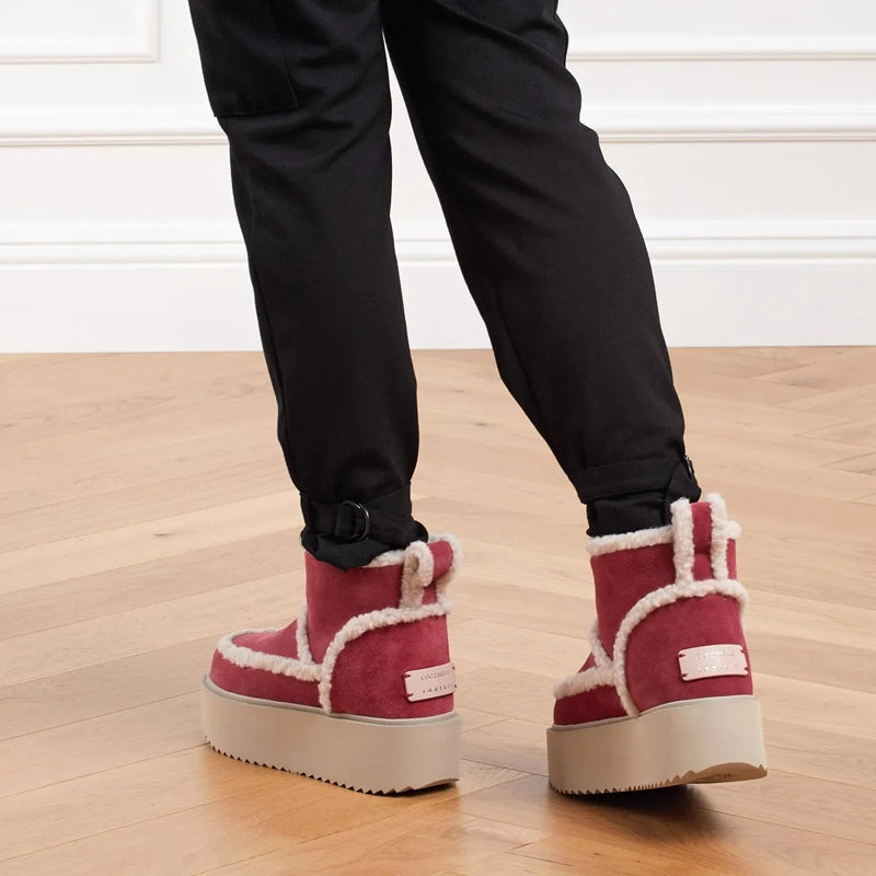 Classic Low Shearling Rose