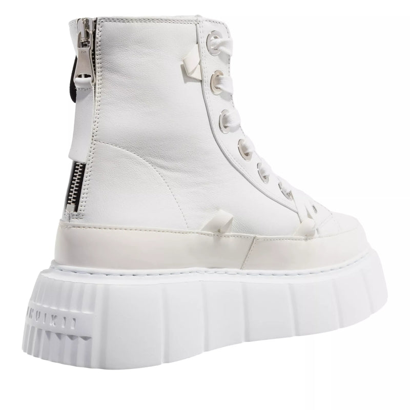 Leather Matilda White