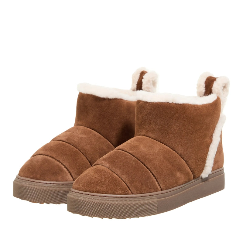 Shearling Slipin Brown