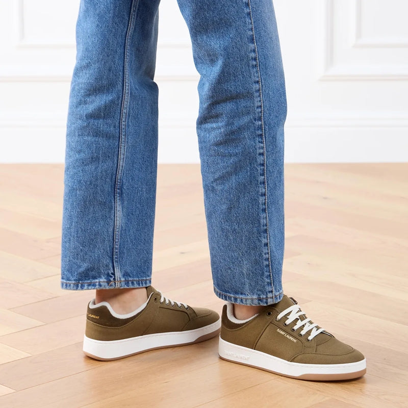 Low Top Sneakers Cactus / Military Green