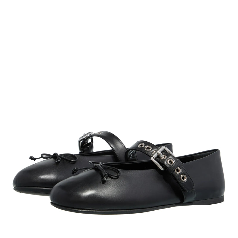 Bucket And Bow  Nero
                        Ballet Flats