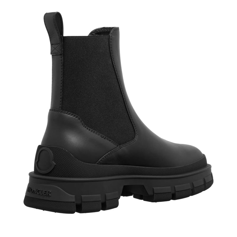 Hevea Chelsea Leather Boots Black