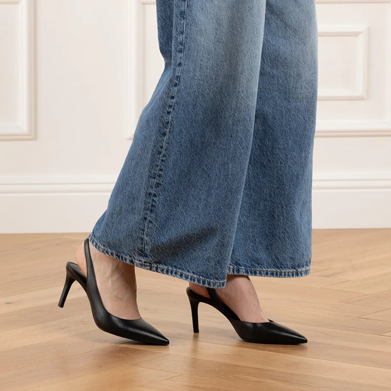 Alina Flex Sling Pump Black