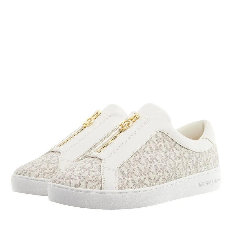 Keaton Zip Slip On Vanilla