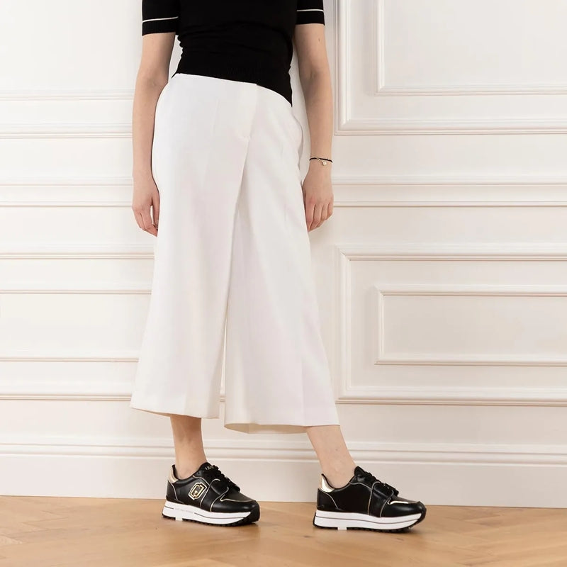 Liu Jo Maxi Wonder 73 Calf Leather/Laminat Black/Light Gold