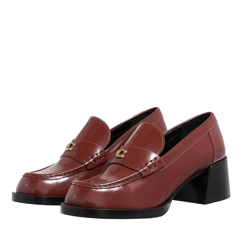 Natalie Leather  Dark Neutral
                        Loafer