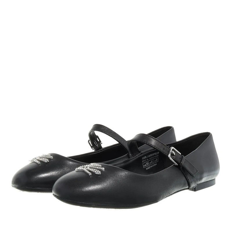 Karo Autograph Pump Black Lthr