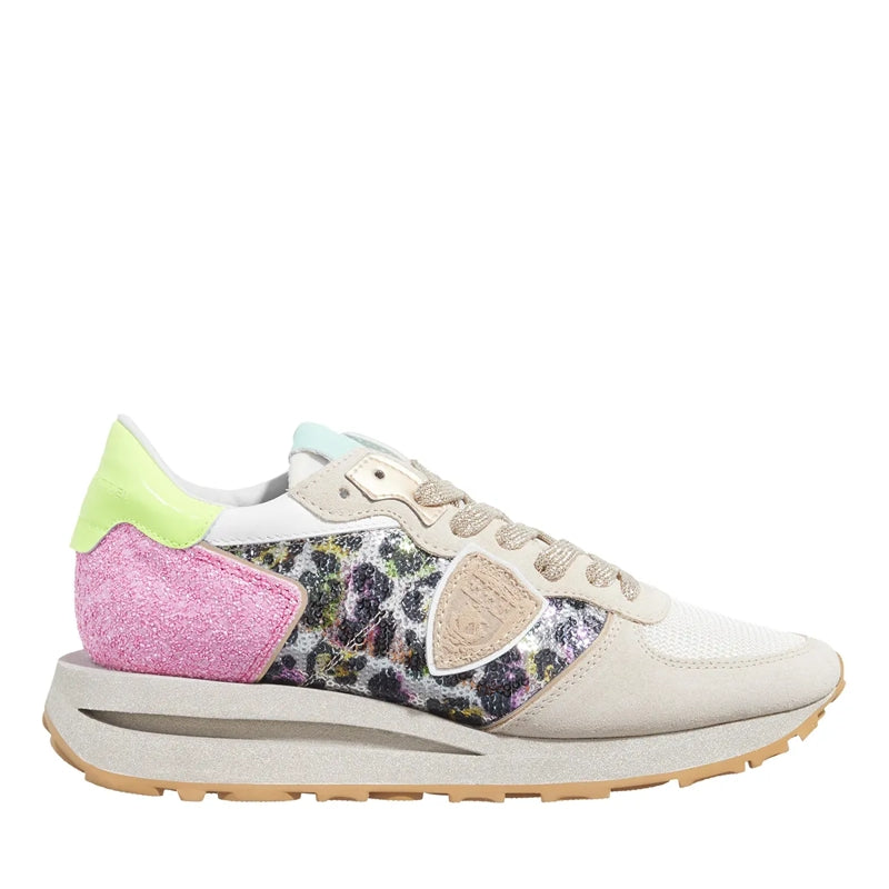 Tropez Haute Low Woman Paillettes Leo Leo Multi Jaune