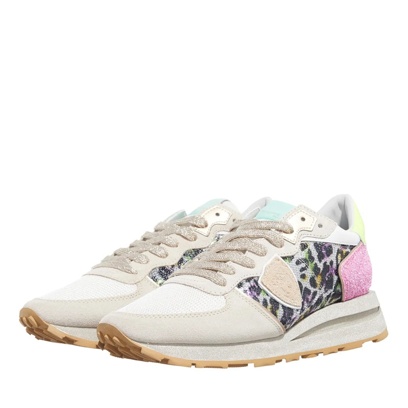 Tropez Haute Low Woman Paillettes Leo Leo Multi Jaune