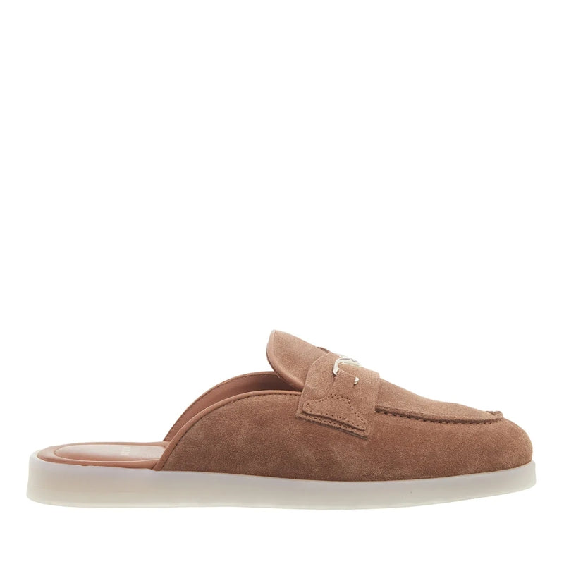 Joro Mule Lt Brown Suede