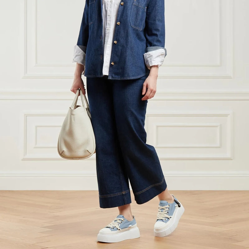 MATILDA CANVAS LOW Blue