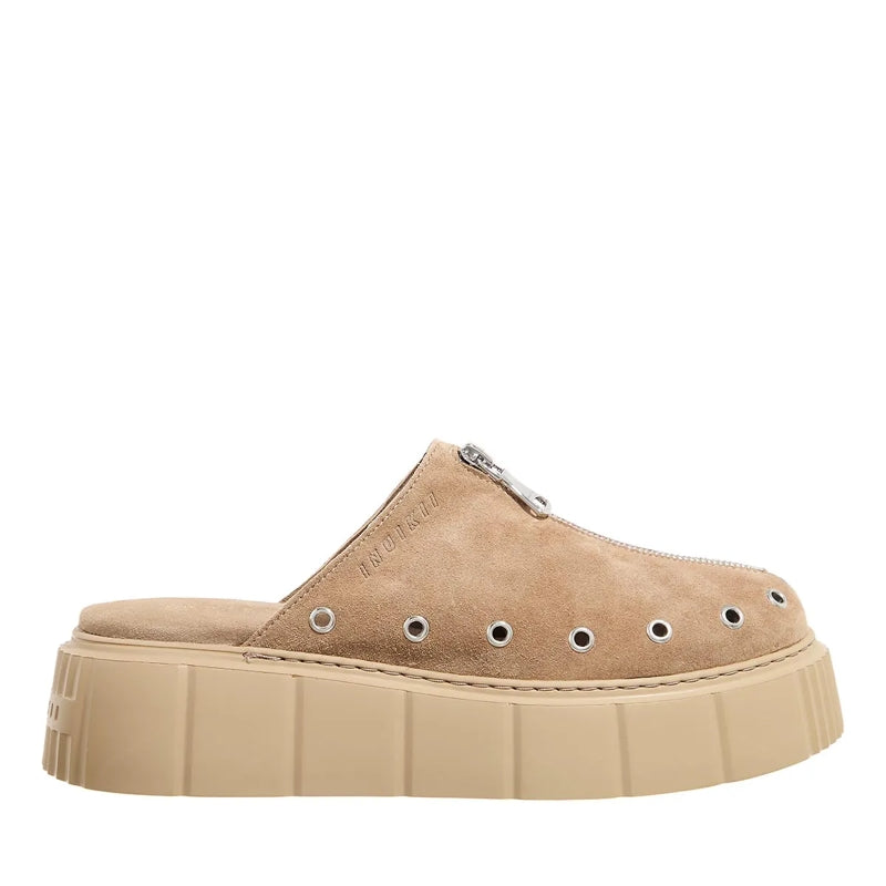 MATILDA MULE SUEDE Beige